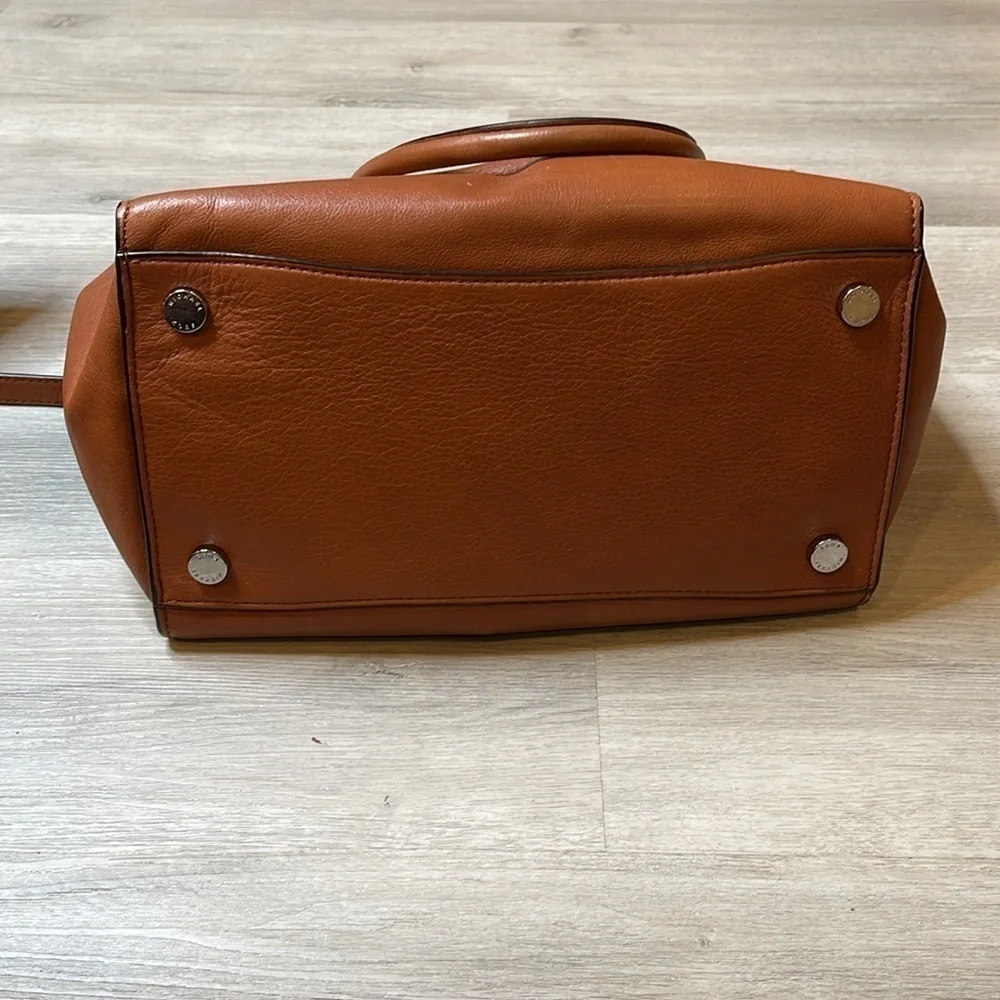 Michael Kors Brown Sophie Satchel Convertible Bag - Picture 10 of 12